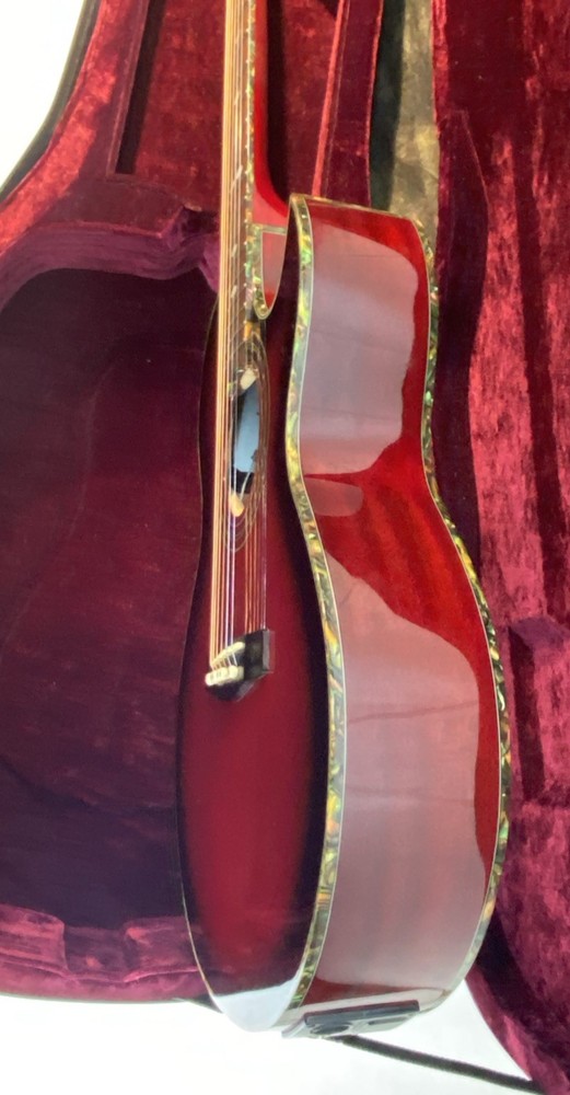Cedar Ridge Red Limited CE Guitar with case