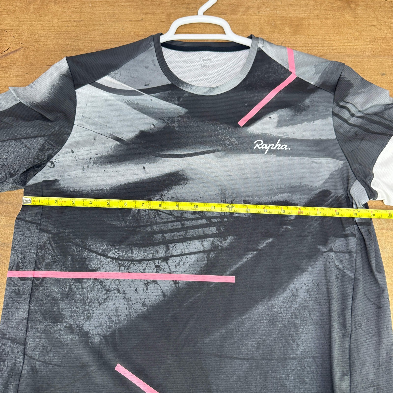 Light Wear Rapha Technical T-Shirt Men's Large Black Cycling Clothing