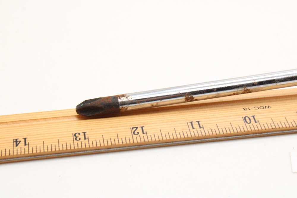 MAC Tools ACRM38B #3 Philips Screwdriver Red Black Soft Grip USA