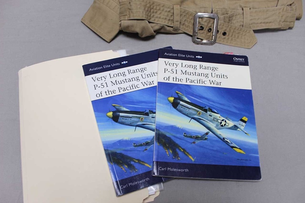 WW2 Group of Capt Powell P-51 Pilot – Pacific . FLU4871