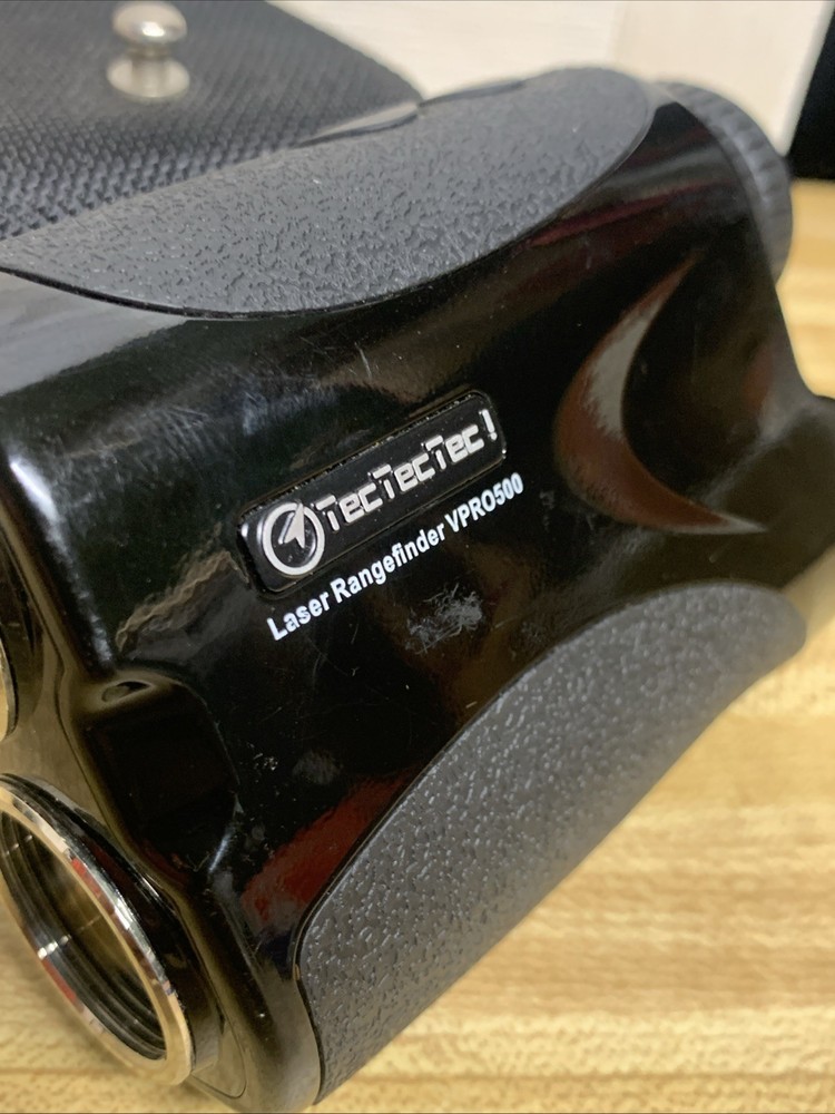 TecTecTec! VPRO500 Laser Rangefinder for Golfers Working Condition With Case