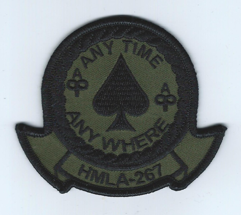 HMLA-267 "ANY TIME ANY WHERE" subdued patch