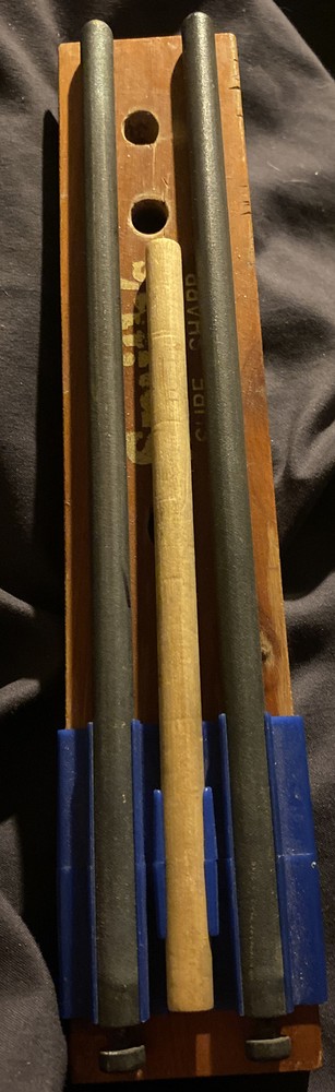 Smith's Sure Sharp Ceramic Sharpening Rods w/Wood Base