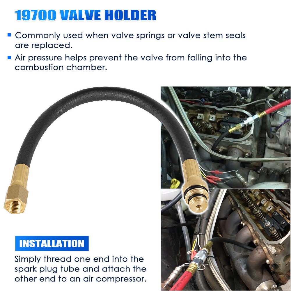 Stud Mount Valve Spring Compressor Tool & Valve Holder & Valve Stem Seal Pliers