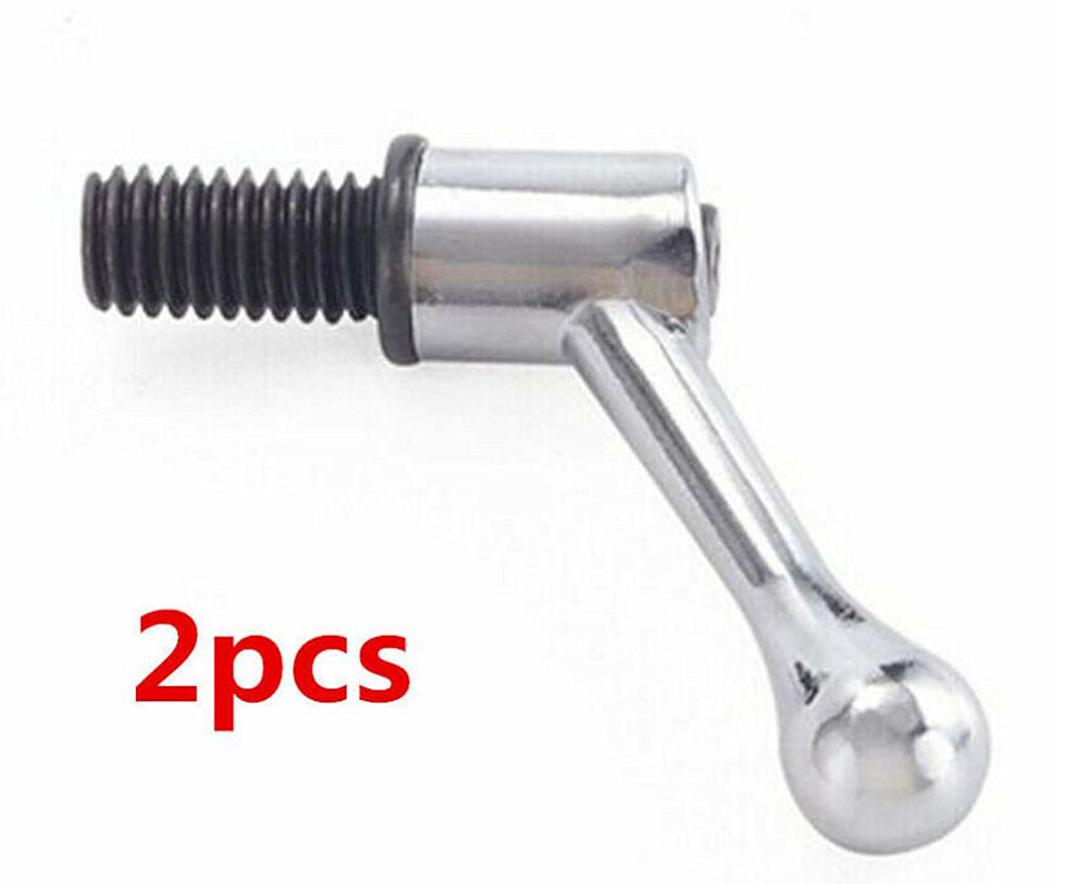 2pcs Milling Machine Part Table Lock Handle And Bolt M1/2 Thread CNC Mill Tool