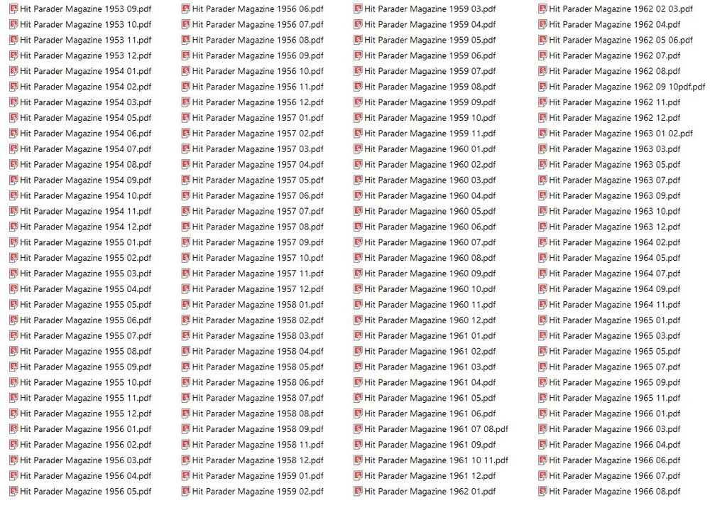 HIT PARADER MAGAZINE 530 Classic Issue Collection PDF Format On USB ThumbDrive