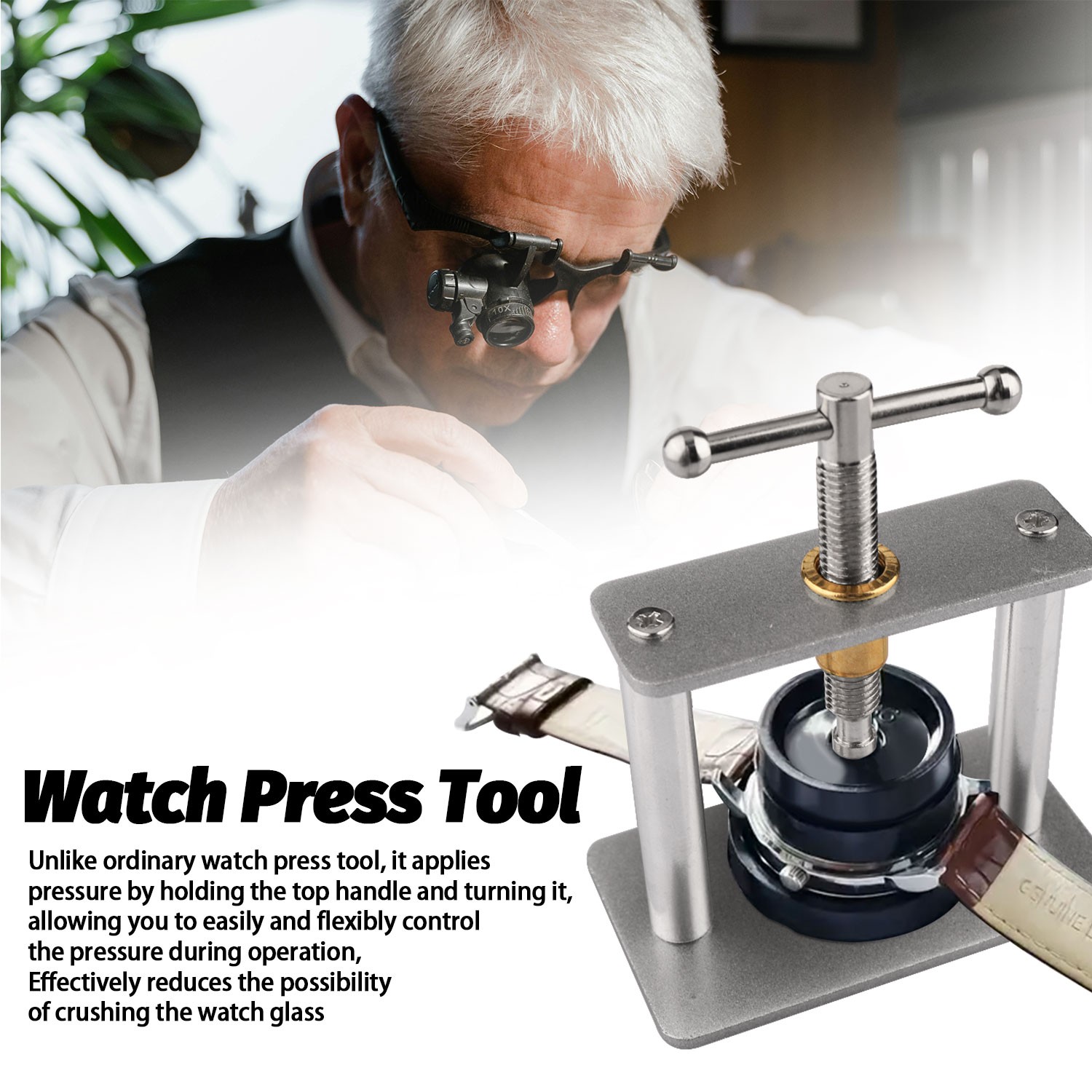 Watch Press Tool Set Watch Back Case Closer for Closing the Watch Cover Watch