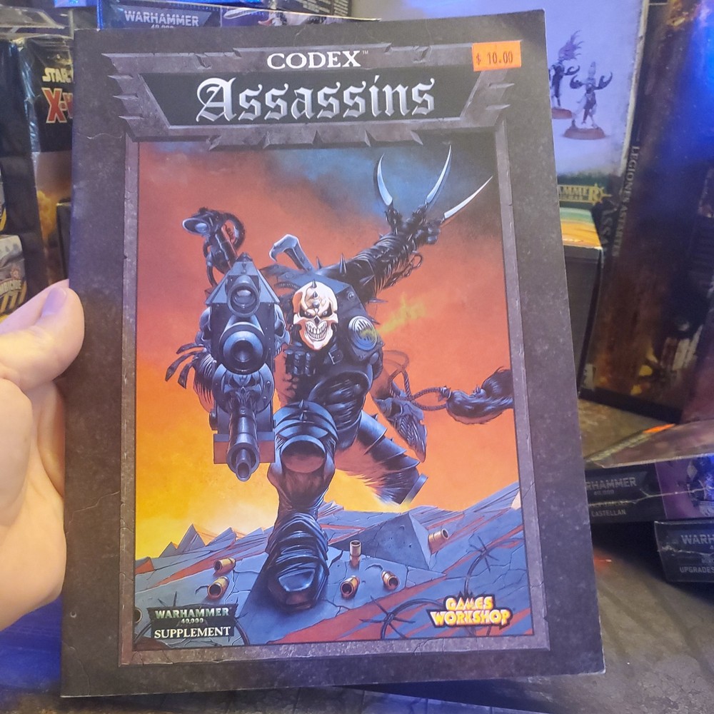 Warhammer 40k Codex Assassins Supplement Games Workshop Citadel Guide Book