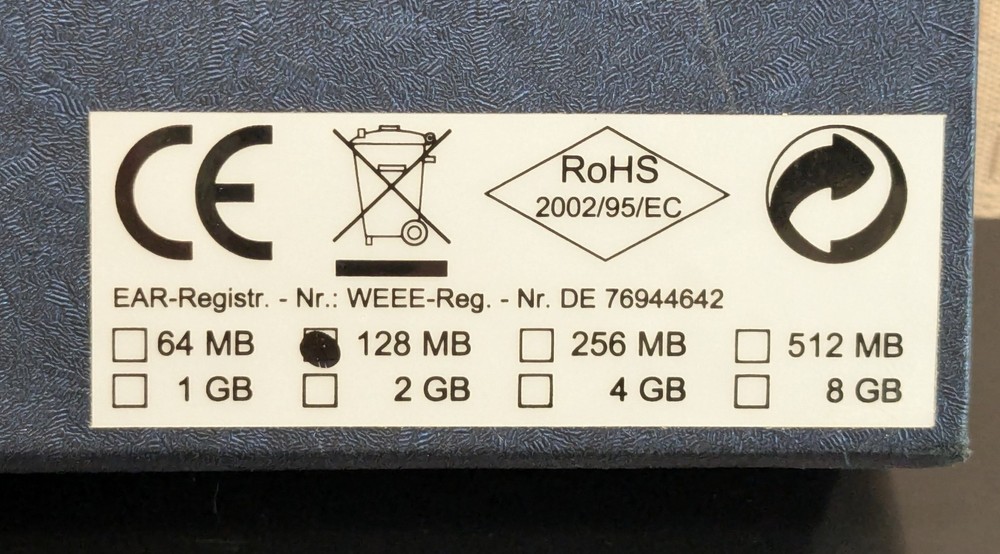 Audiodeck Laser Pointer Presentation Remote w USB Flash Drive-New