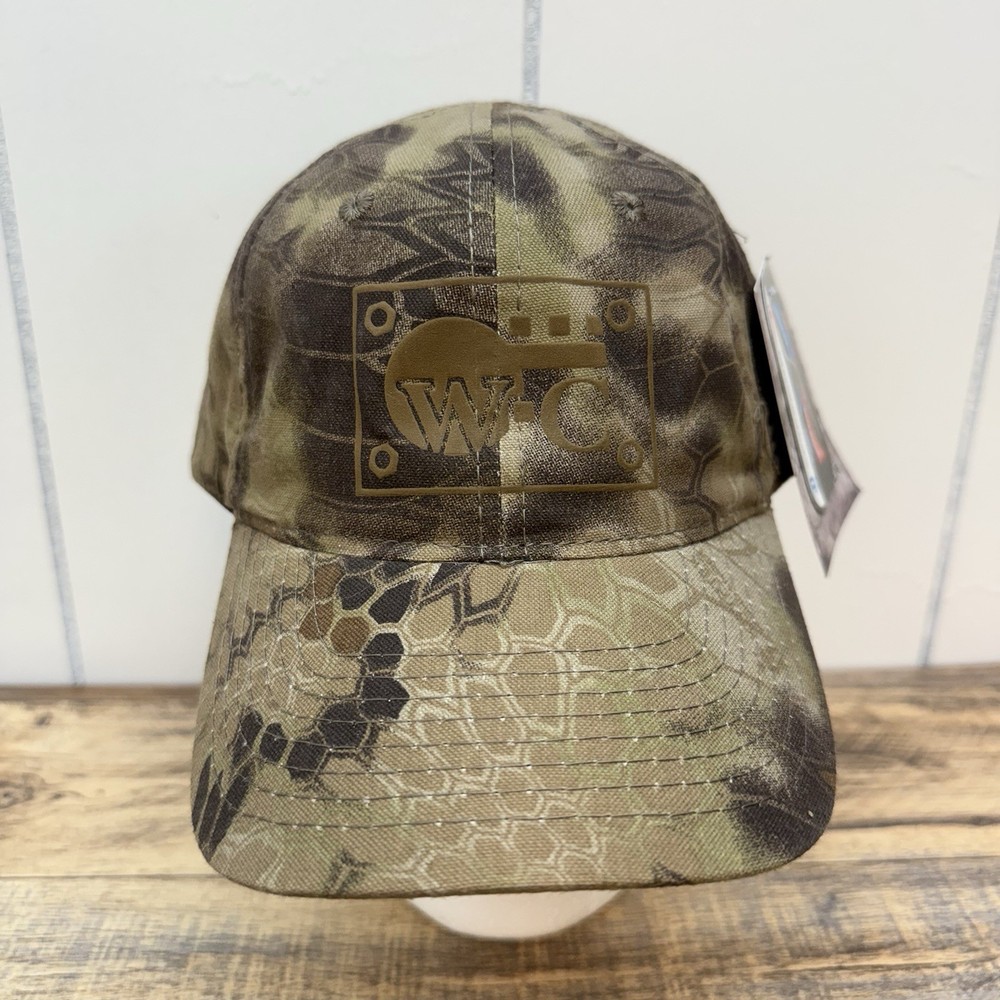 CAP - KRYPTEK HIGHLANDER CAMO TACTICAL FLAG HAT Q3 Technology Wicking Strapback