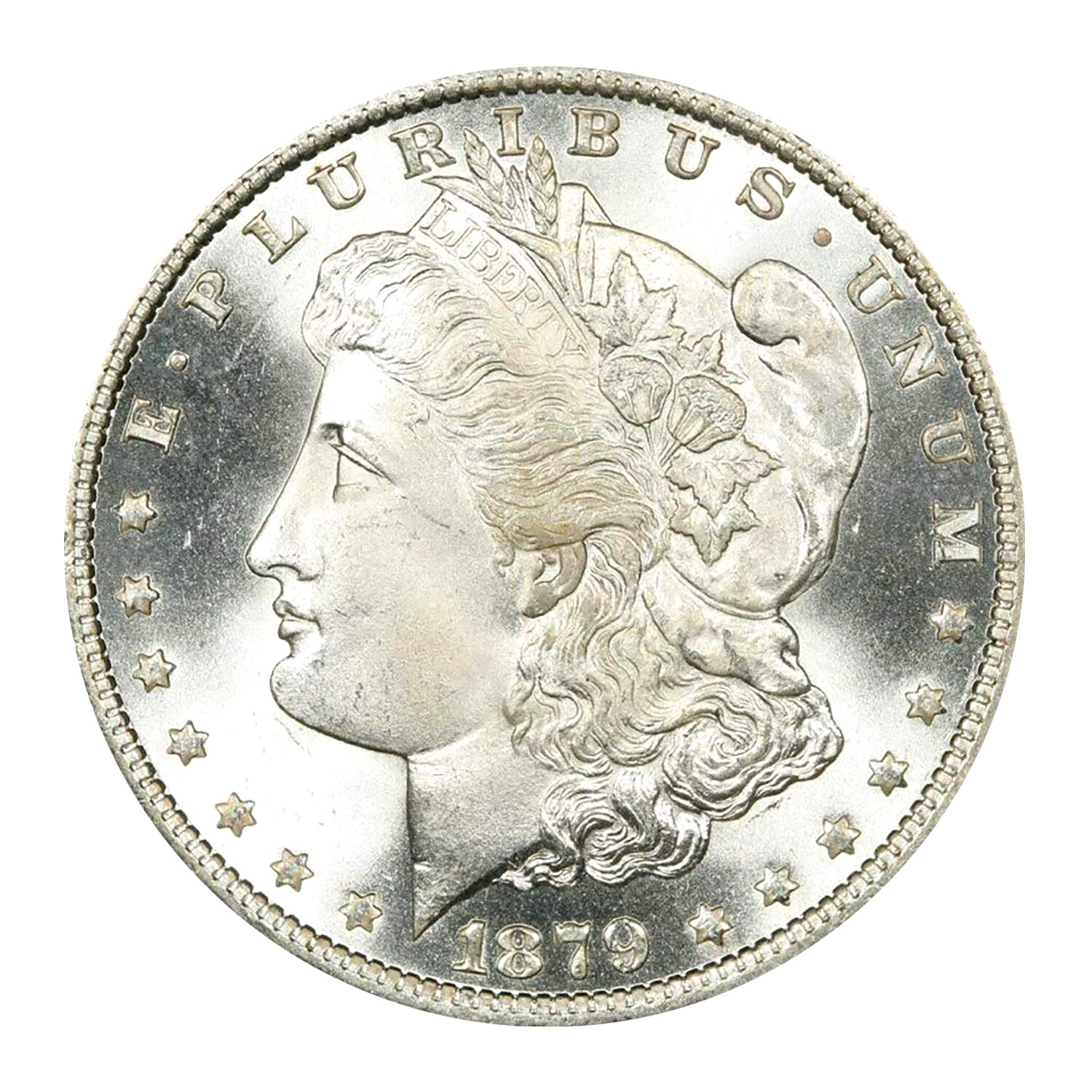 1879 O Morgan Silver Dollar $1 Brilliant Uncirculated BU 90% Silver