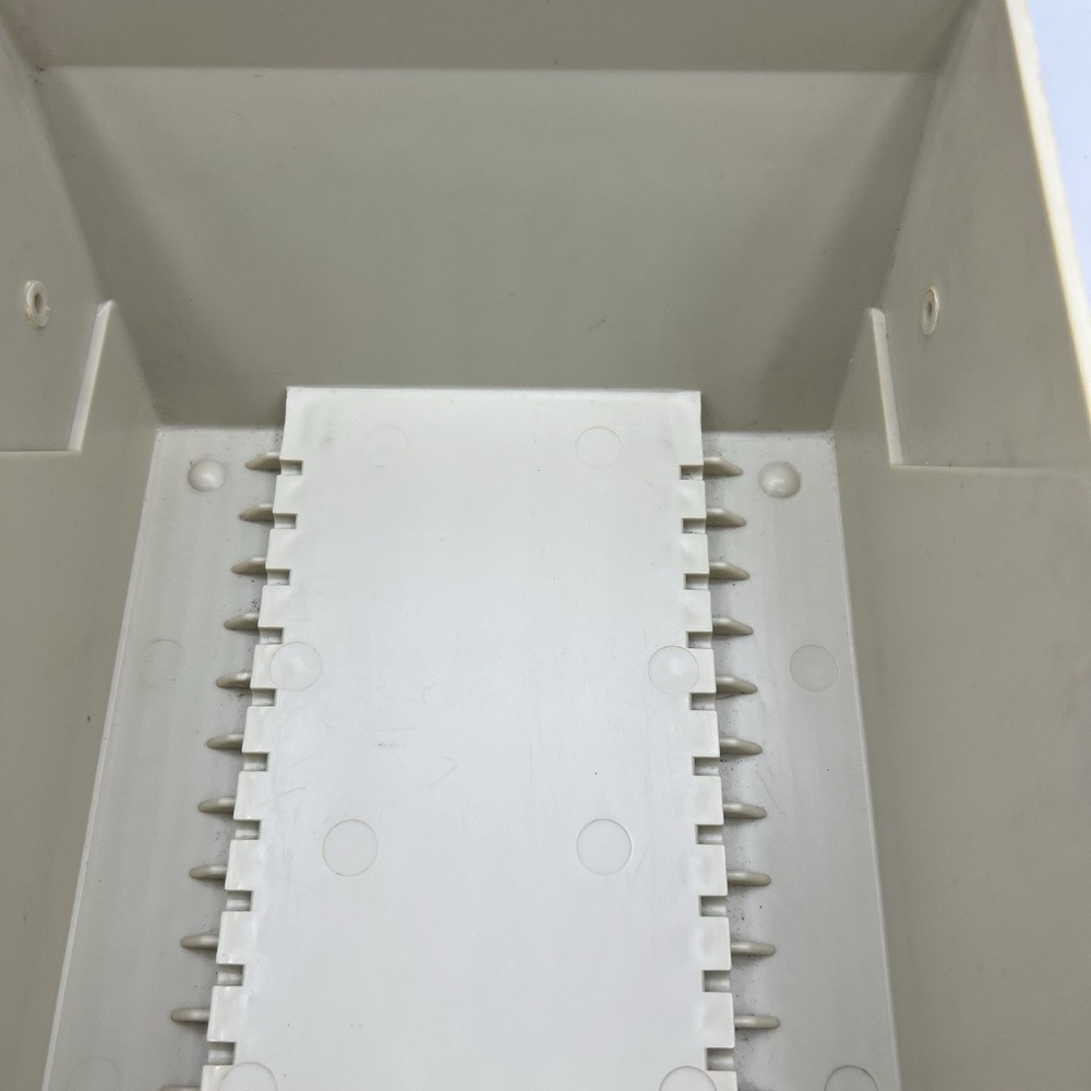 QVS Floppy Disk Plastic Storage Case With Hinged Top - Vintage