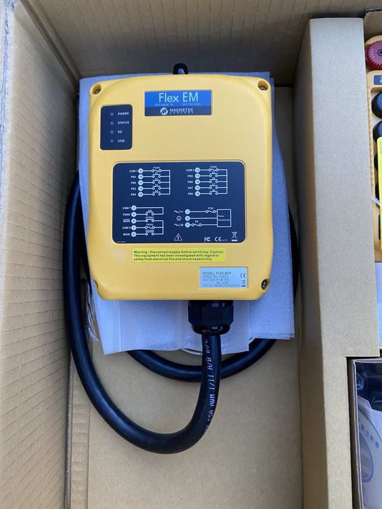 Magnetek Flex 8EM, 0-FLEX-8EM-14, Controller, 8 Button Remote