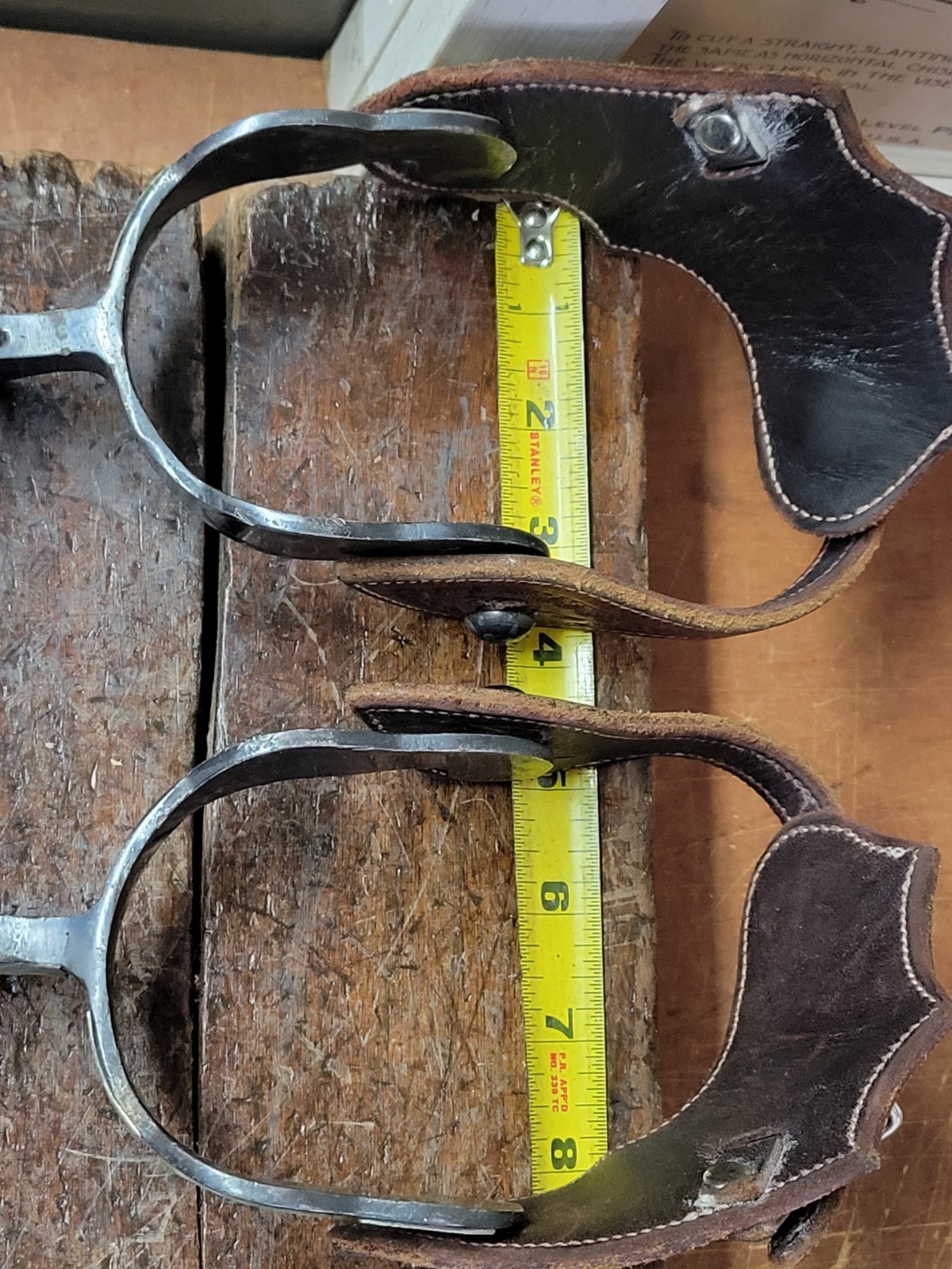 Vintage Western Spurs With Leather Strap