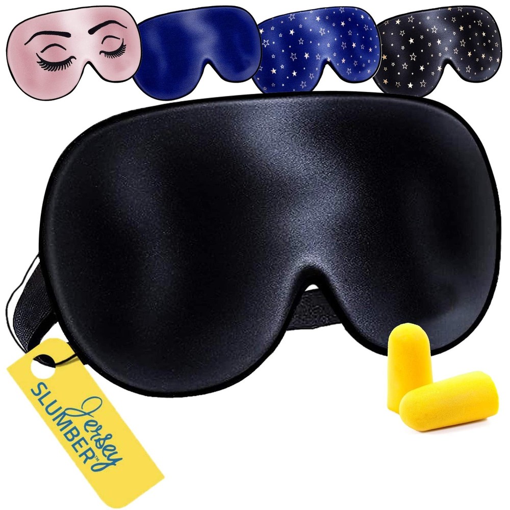 100% Silk Sleep for Men Side Sleeper - Light Blocking Eye for Sleeping, Zero ...
