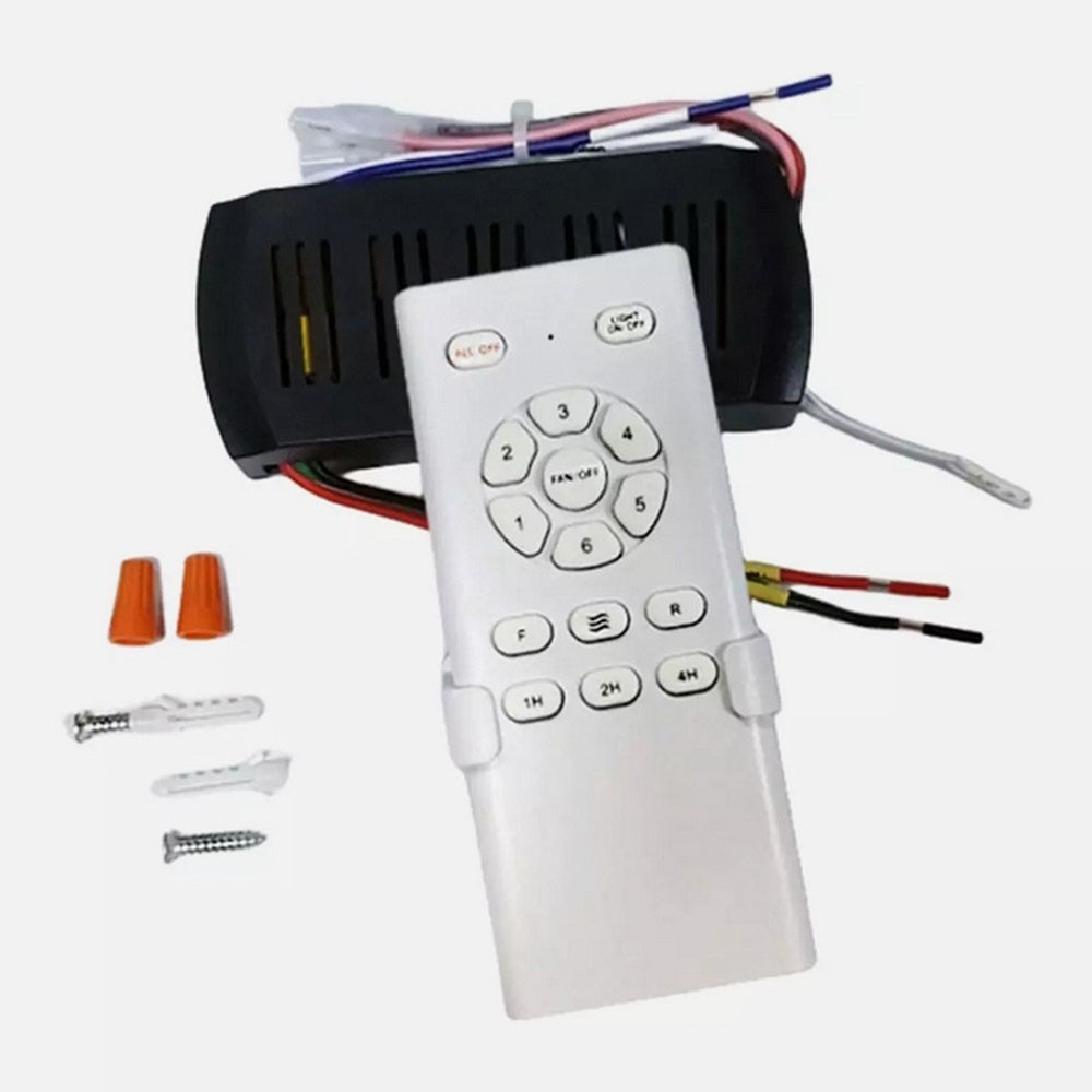 With 6 Speed Remote Control Functionality DC Output Ceiling Fan Receiver 1 Set ╏