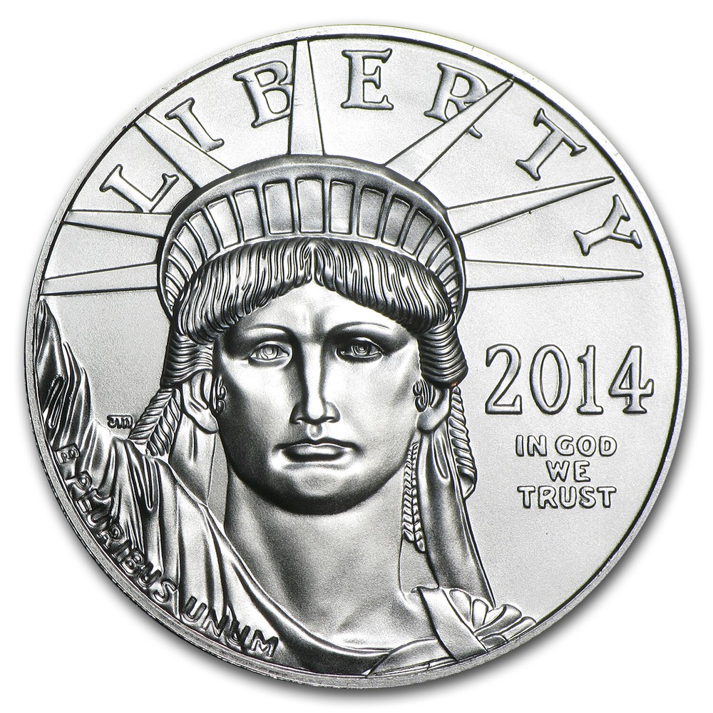 2014 1 oz American Platinum Eagle BU