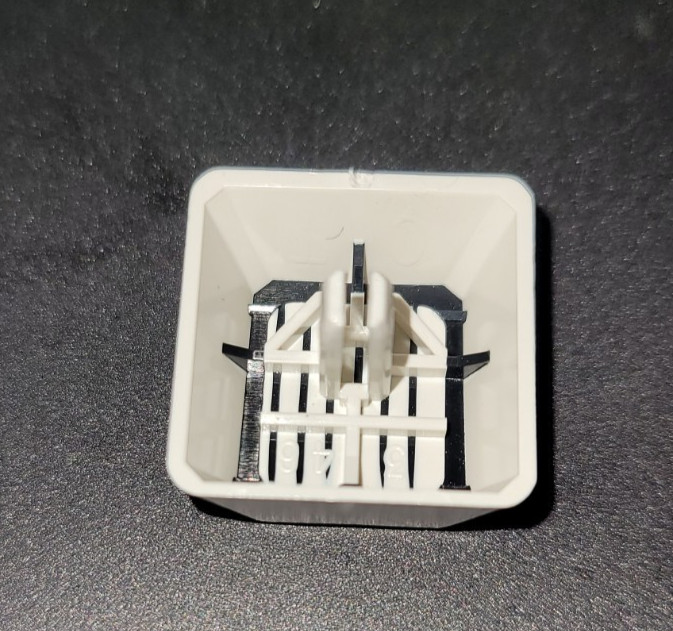 Compaq Portable and Plus Computer keycap with Spring