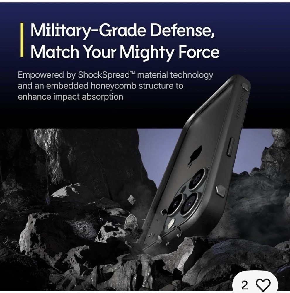 RhinoBuff FPS Precision Kit Gaming Bumper Case Sensor Button iPhone 14 Pro