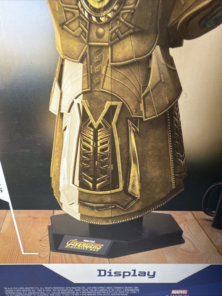 4D Build: Marvel Studios “Infinity Gauntlet” Spin Master Puzzle Model Kit, NEW!