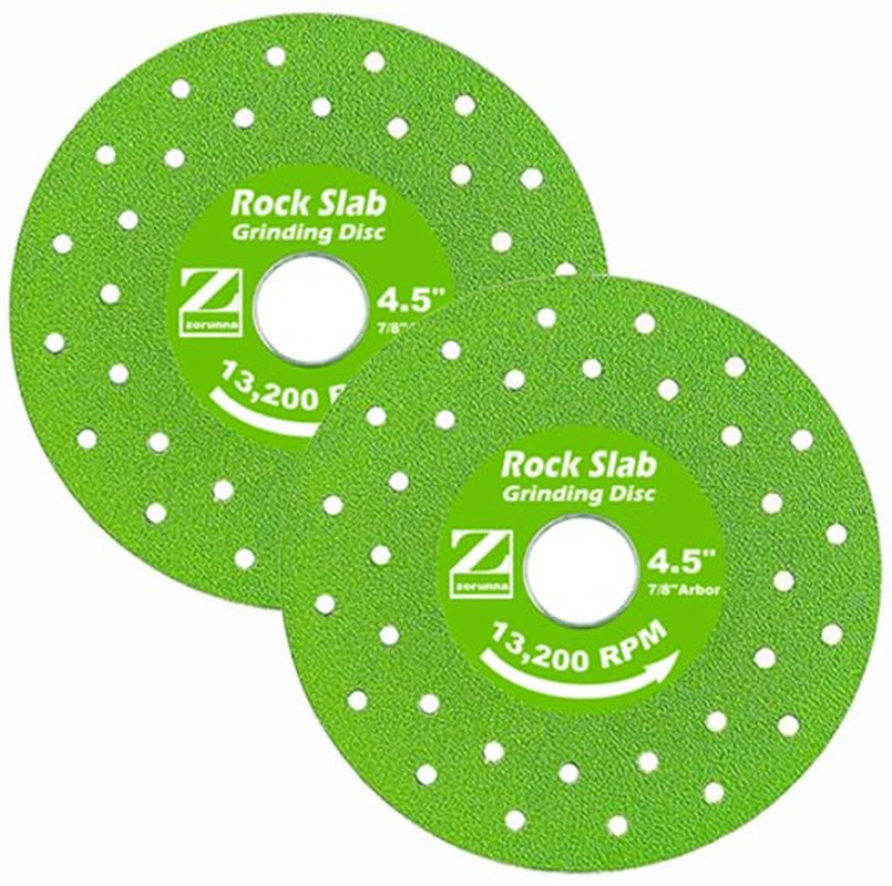 .'' Rock Slab Grinding Disc, .'' Diamond Ultra Width Tile Blade /'' Arbor, Pcs