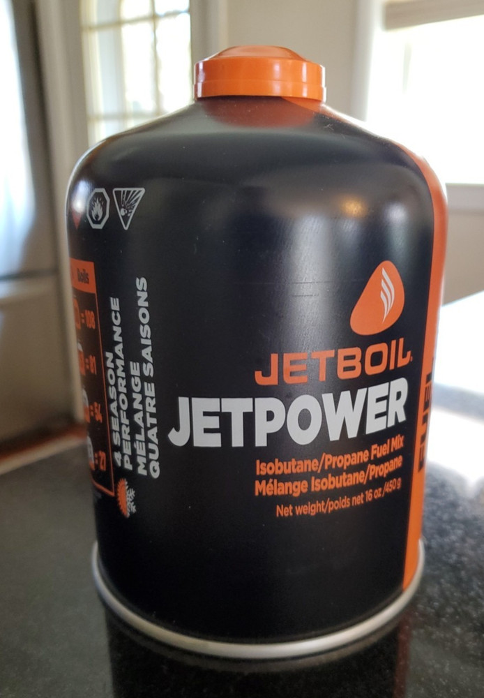 JETBOIL JETPOWER PROPANE 16 oz  NEW