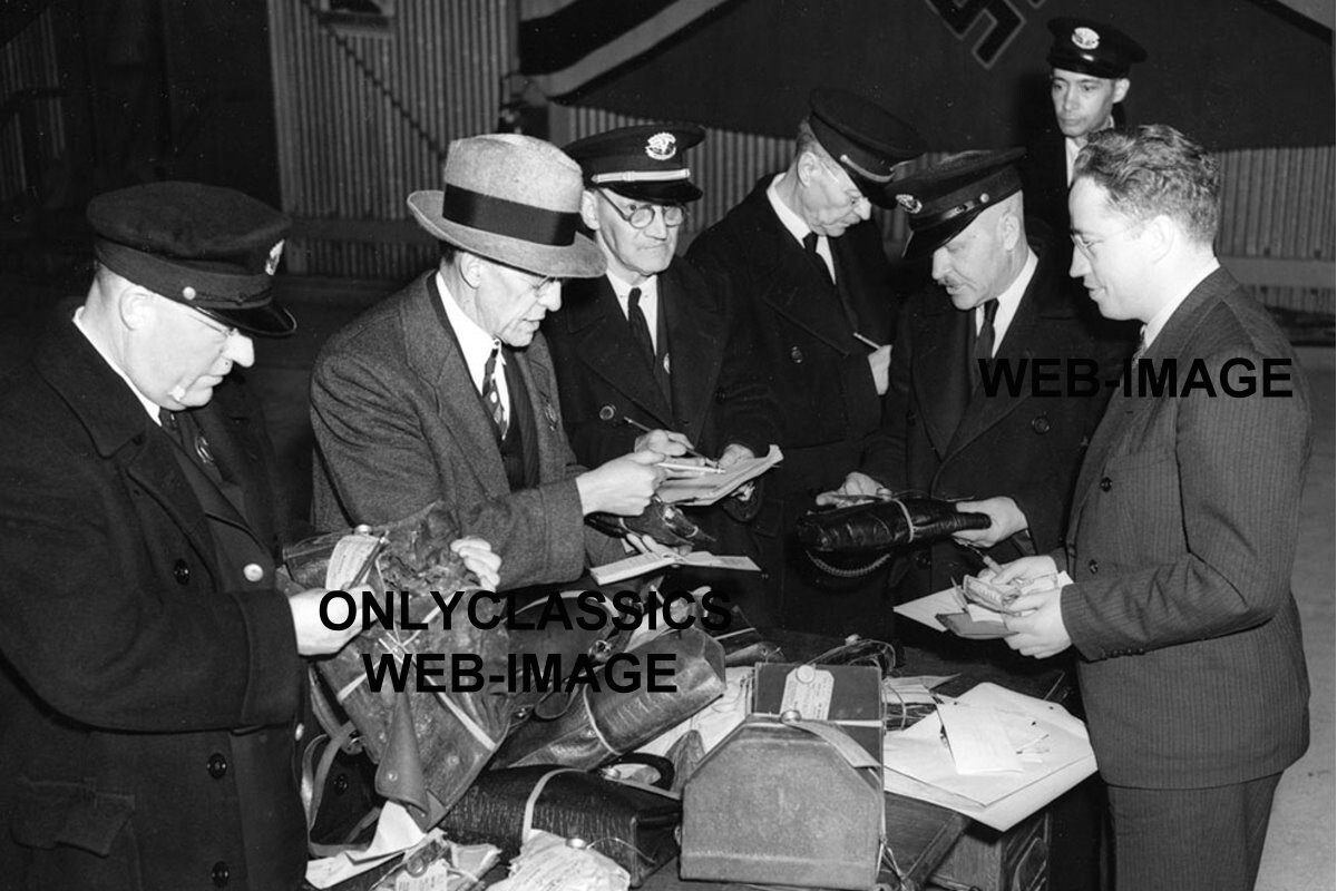 GERMAN AIRSHIP HINDENBURG DIRIGIBLE 34-4X6 PHOTOS LAKEHURST NJ AVIATION MILITARY