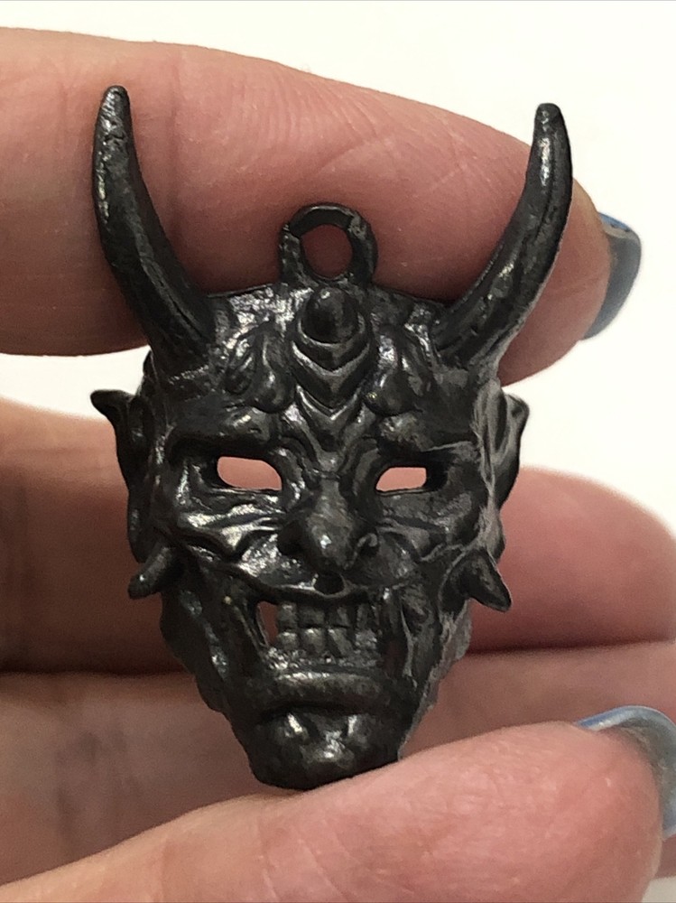 Brass Mask Pendant