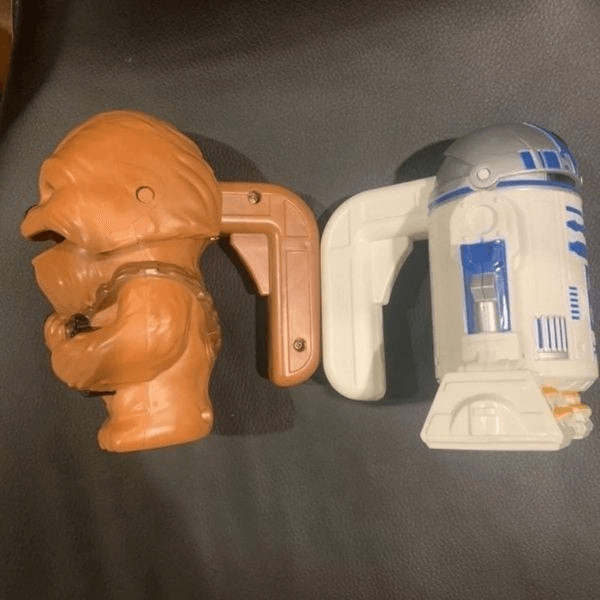 Star Wars Flashlight R2D2 and Chewbacca