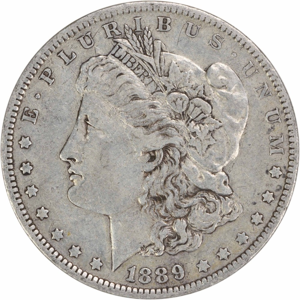 1889-O Morgan Silver Dollar EF Uncertified #467