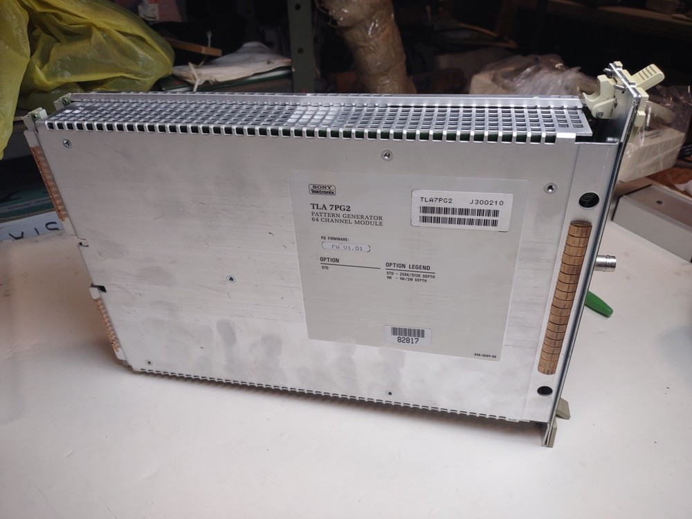 Sony TEKTRONIX TLA7PG2 Pattern Generator Module 64 Channel - Near Mint Untested