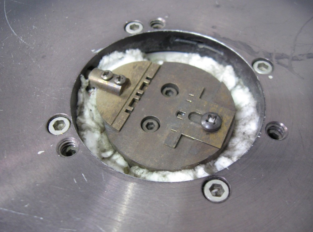 C201493 Heated Mechanical-Clamp Eutectic Die Attach Work Holder 300C w/Inert Gas