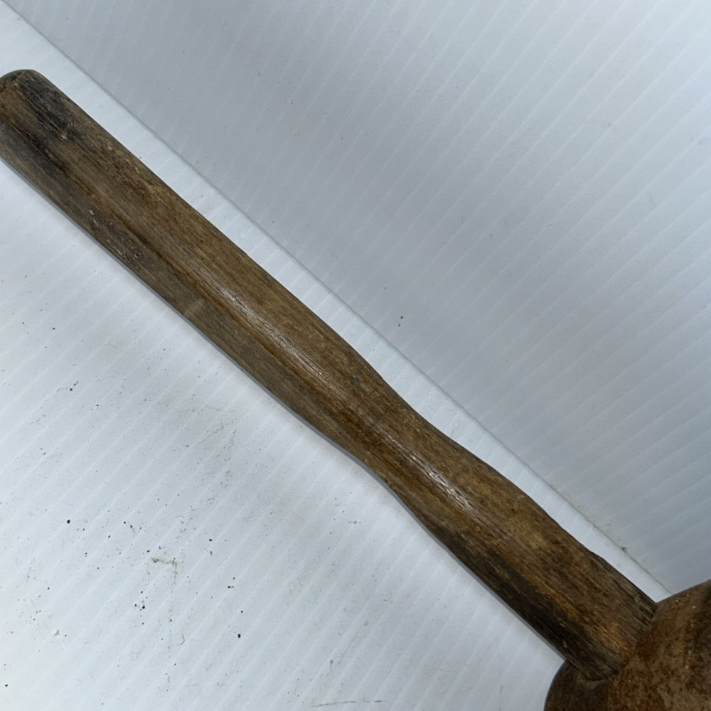 Antique Blacksmith Forming Hammer Concave Face Primitive Forging Tool Mallet