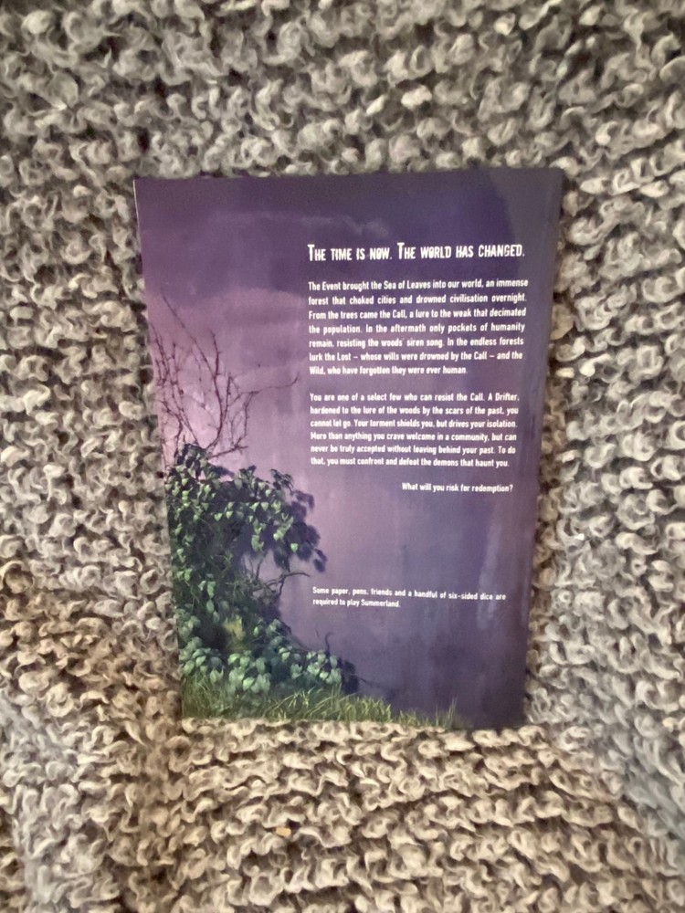 Summerland RPG (Fire Ruby Designs, 2008, EX)