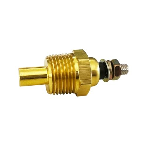 Metal Water Temperature Sensor,Golden Coolant Temp Sensor,Coolant Temperature