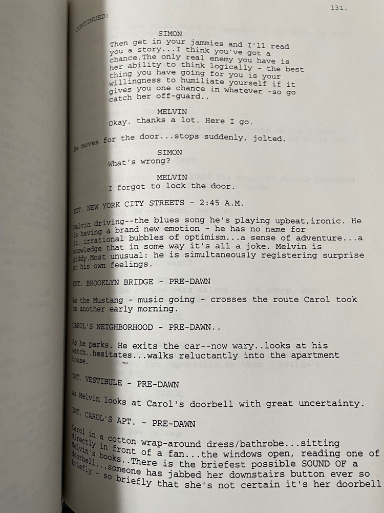 Old Friends Script
