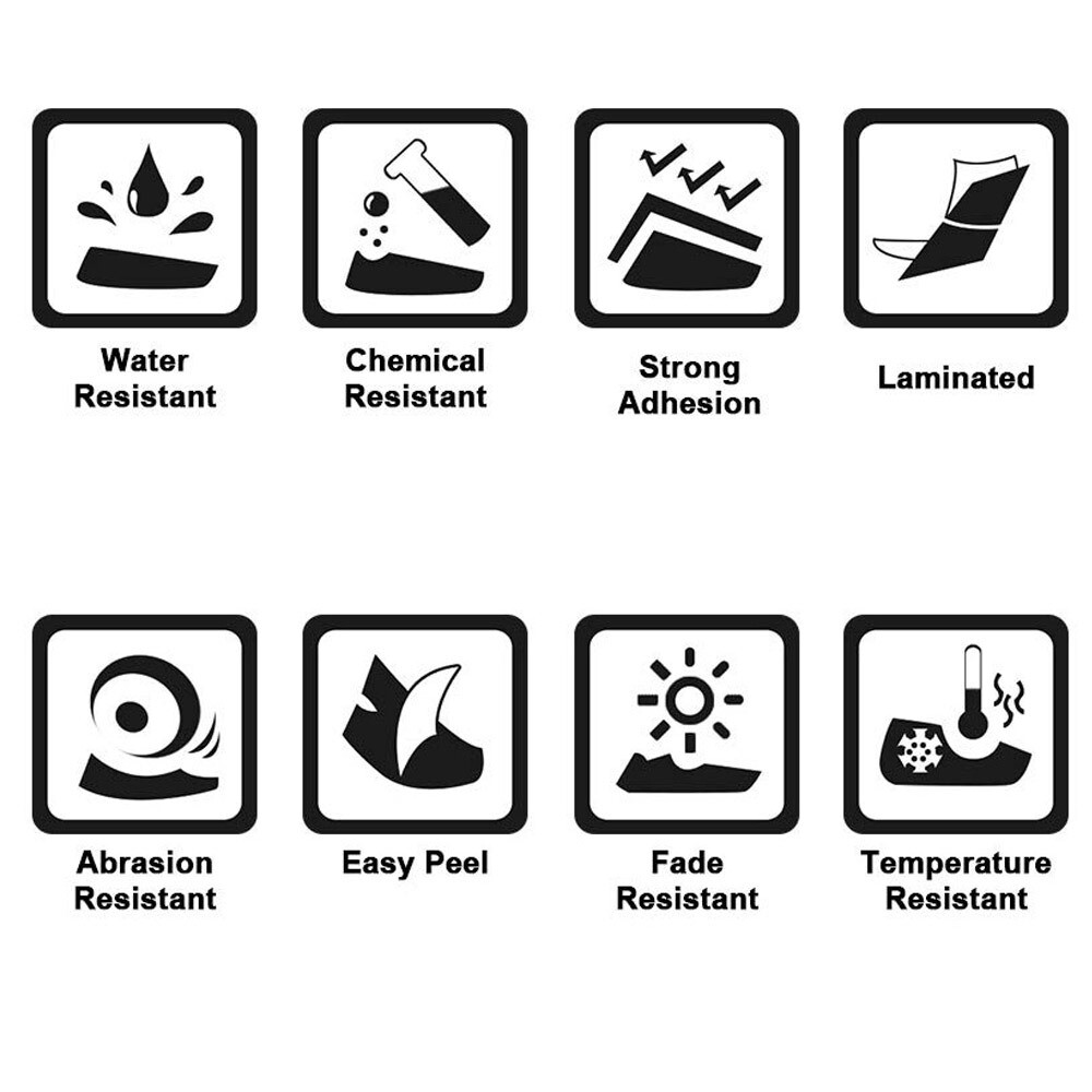 TZ TZe-221 231 241 251 6-36mm Black on White Label Tape Fit For Brother P-Touch