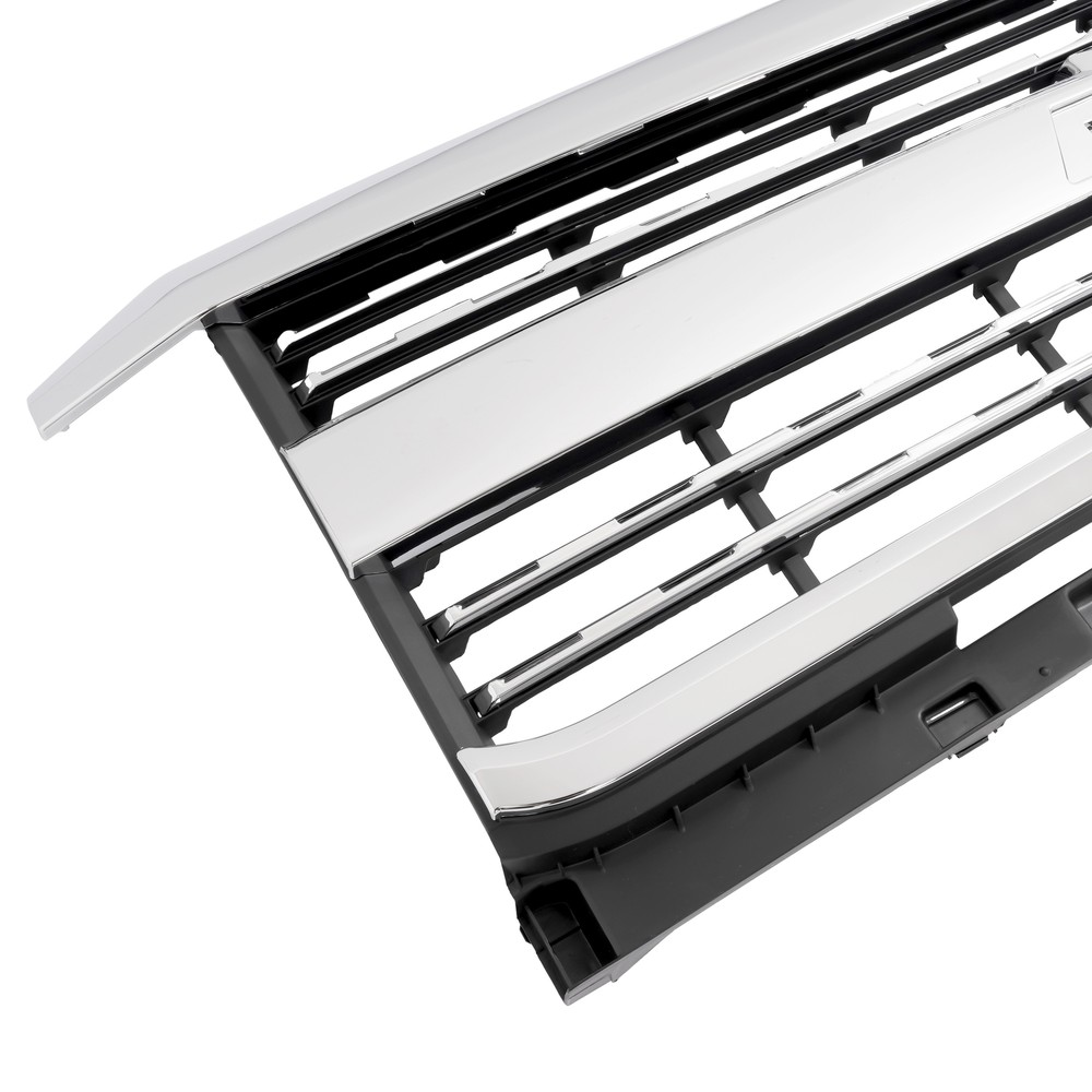 For Chevy Silverado 2500HD 3500HD 2015-2019 Chrome Front Upper Grille Assembly