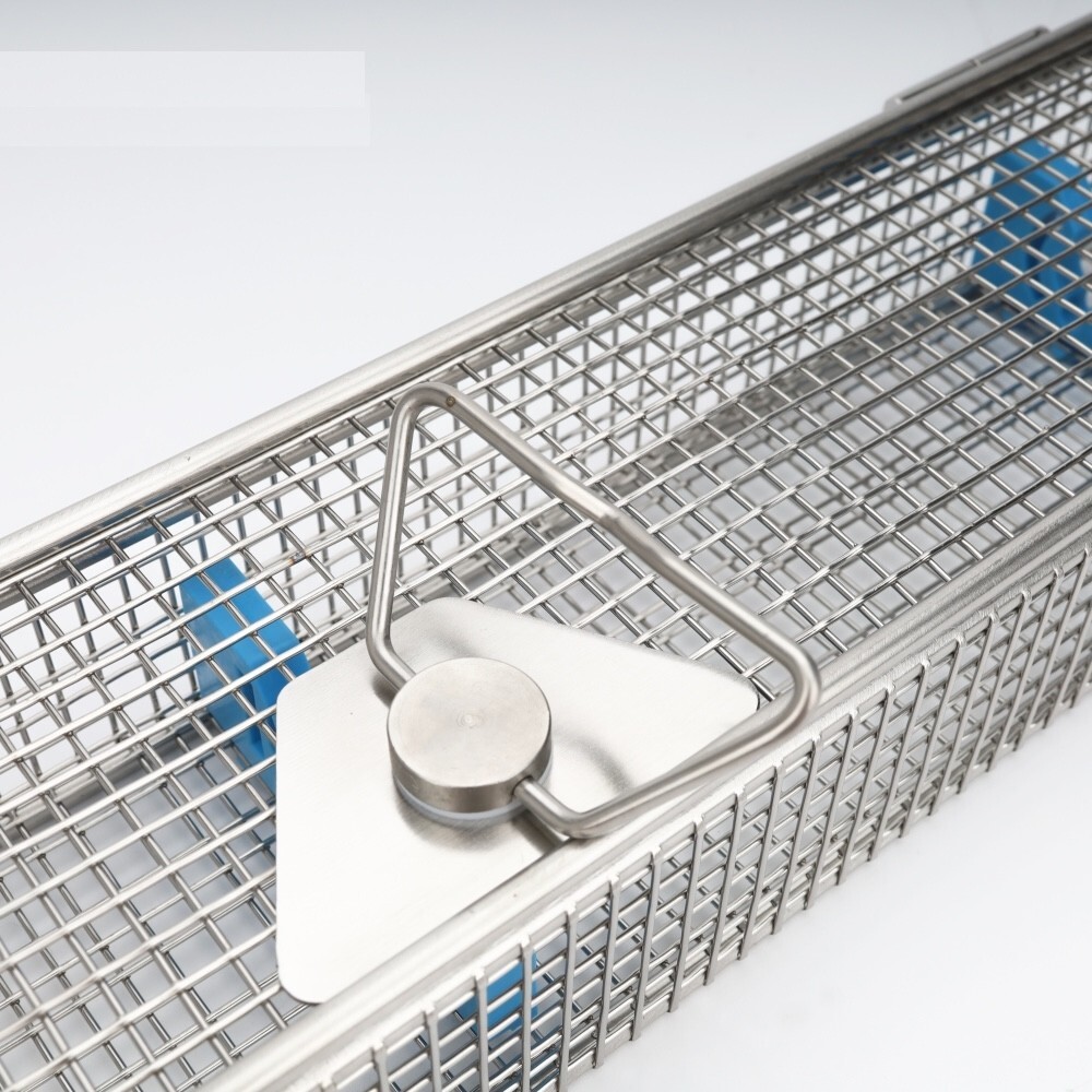 Endoscope sterilization basket tray instruments sterilization boxes 270*84*42mm