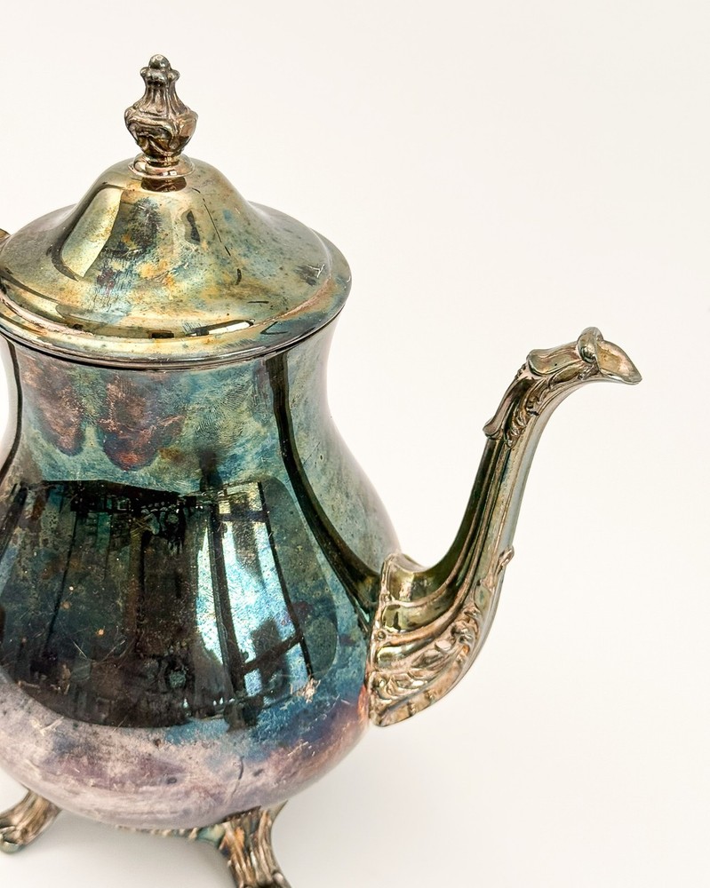 Vintage Silver Plated Tea/Coffee Set W/Sugar