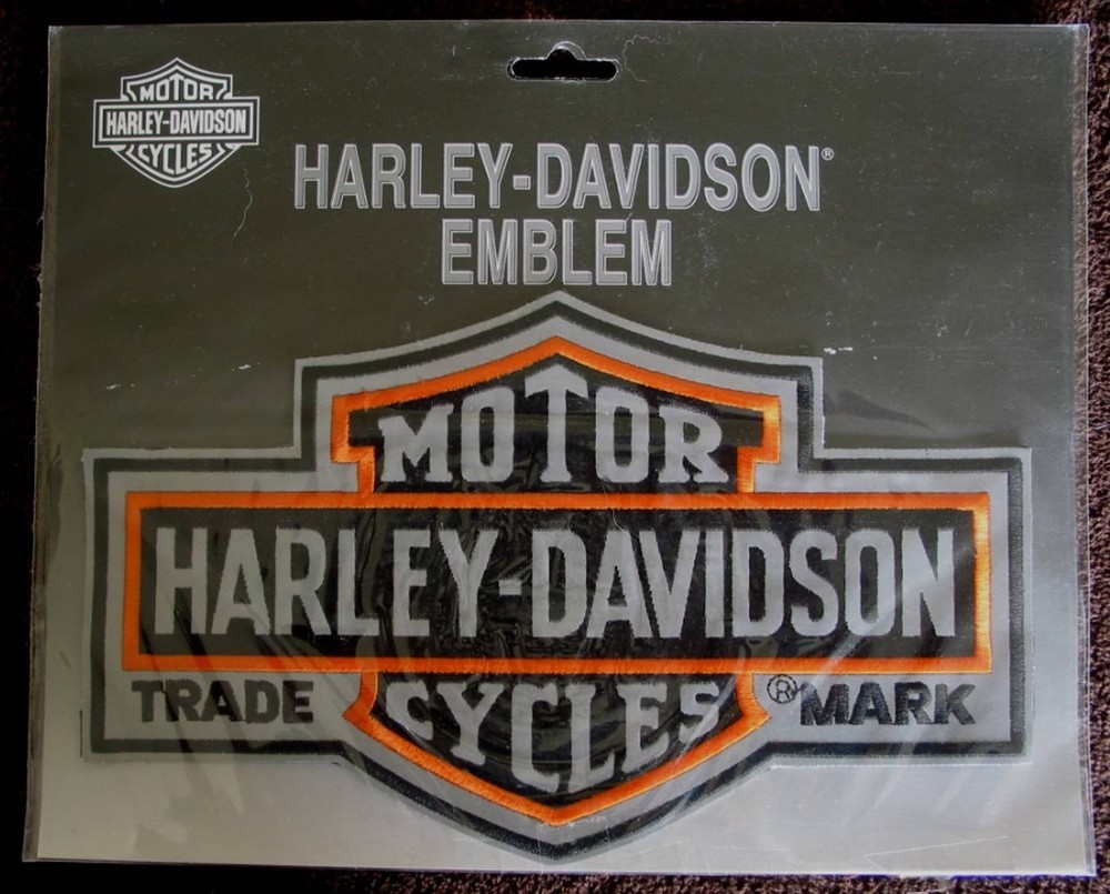Harley Davidson  Long Bar & Shield XL Patch / Emblem