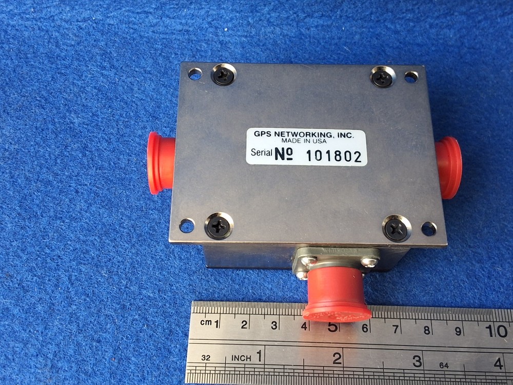 GPS Networking NVGLCDLA30PRDC-N/5/MC Networked Variable Gain Amplifier 0-30dB.