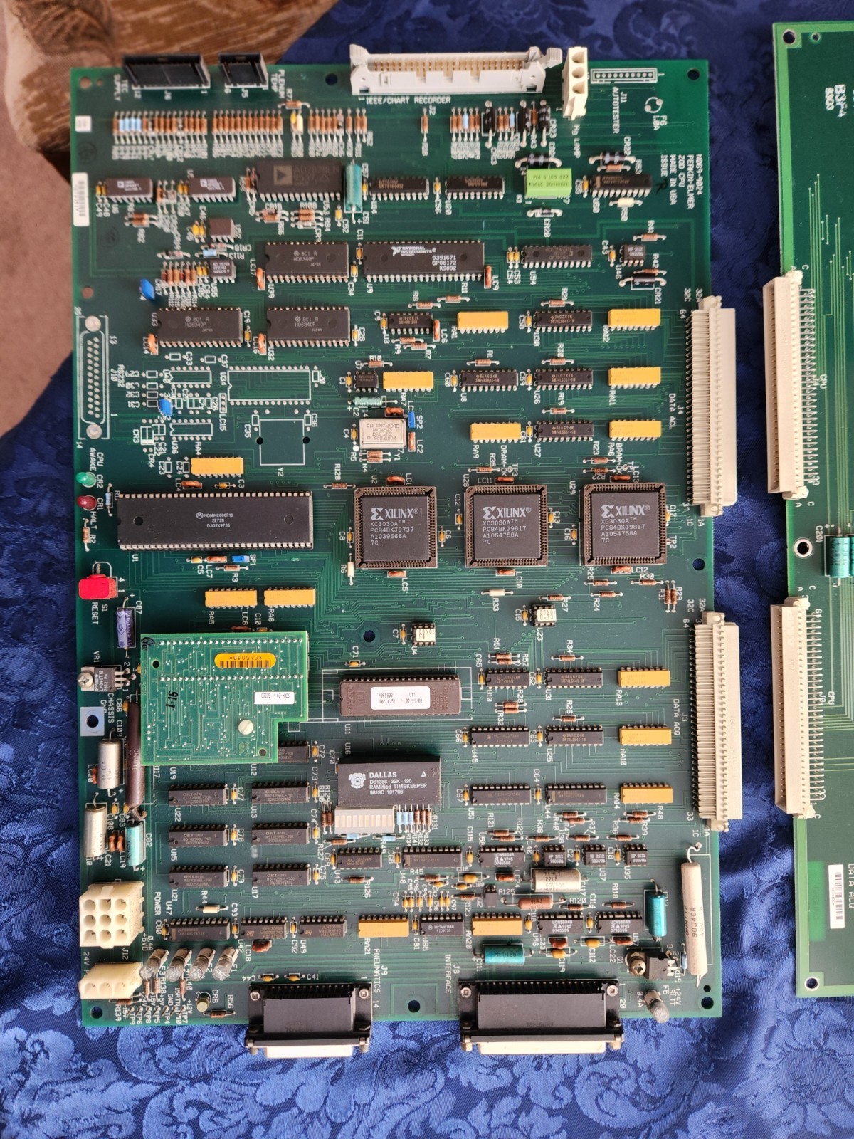 Perkin Elmer Spectrometer Opima 7000 System Boards. NO69-9224 & NO69-9024