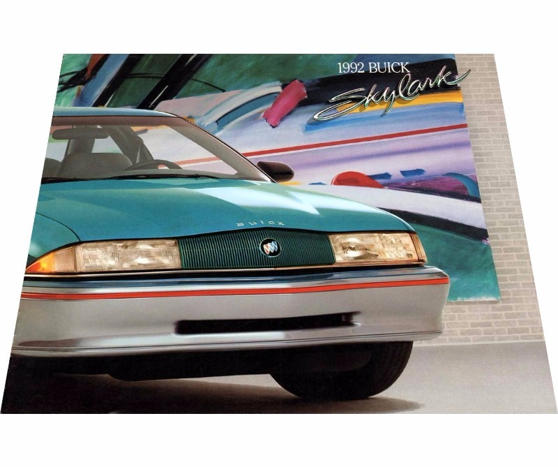 1992 Buick Skylark 10-page Original Car Sales Brochure Catalog