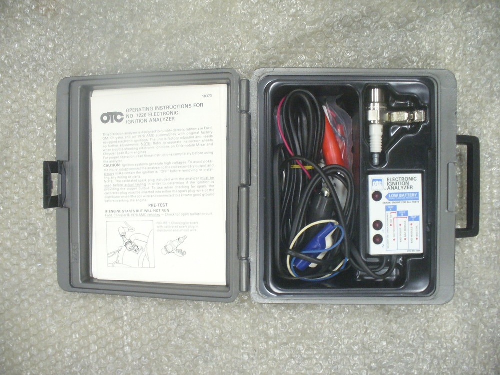 OWATONNA Electric Ignition Analyzer PN 7220-K