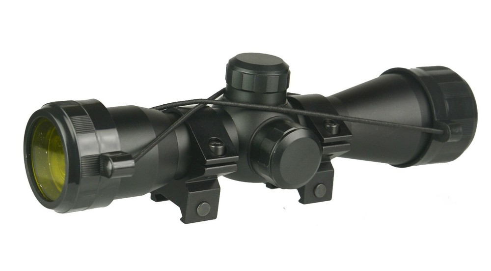 4X32 Compact Archery Crossbow Multi Range Reticle Scope Come with Ring New Other
