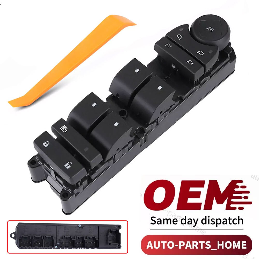 Front Driver Power Window Control Switch for Chevy Silverado GMC Sierra 2007-13