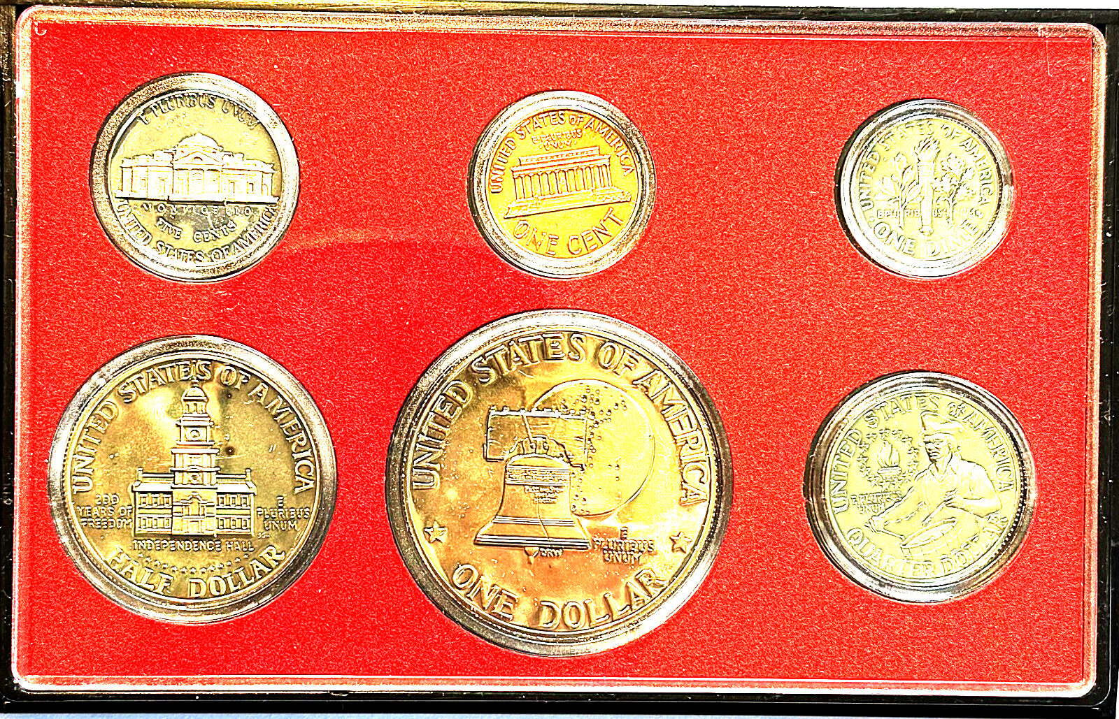 1976-S BICENTENIAL PROOF SET / EXTREMELY RARE / HARD TO FIND / UNC