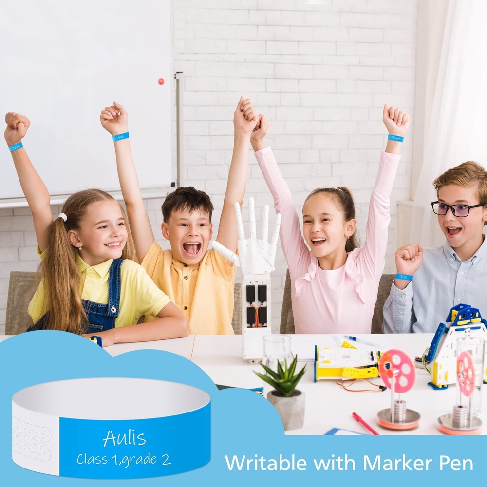ASTARON ID Wristbands Blue