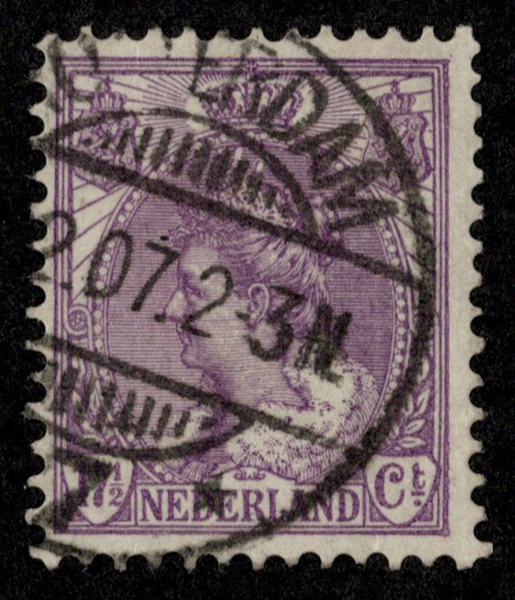 Netherlands Scott 71 Used.